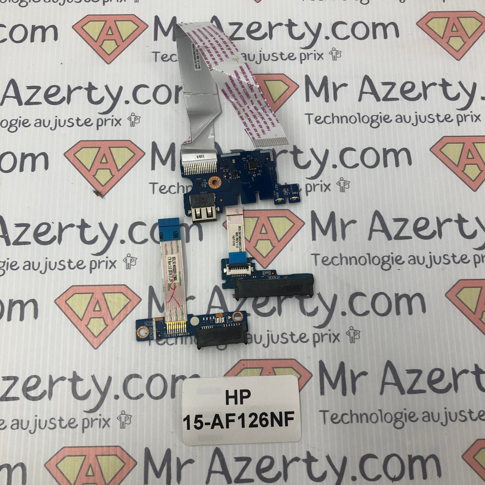 Nappe carte USB/SATA - HP 15-AF126NF
