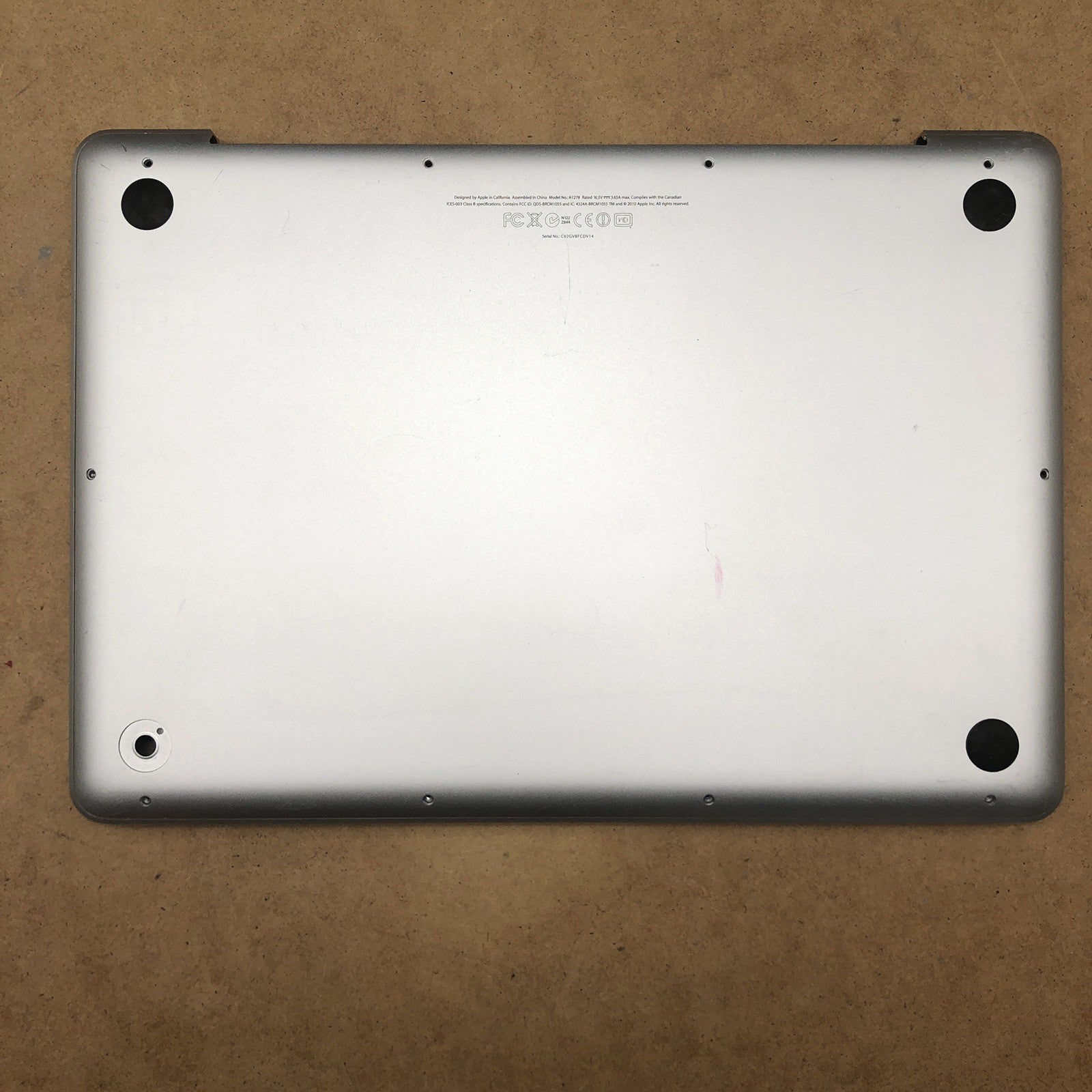 Plasturgie avec clavier azerty  - Macbook Pro A1278 (2)