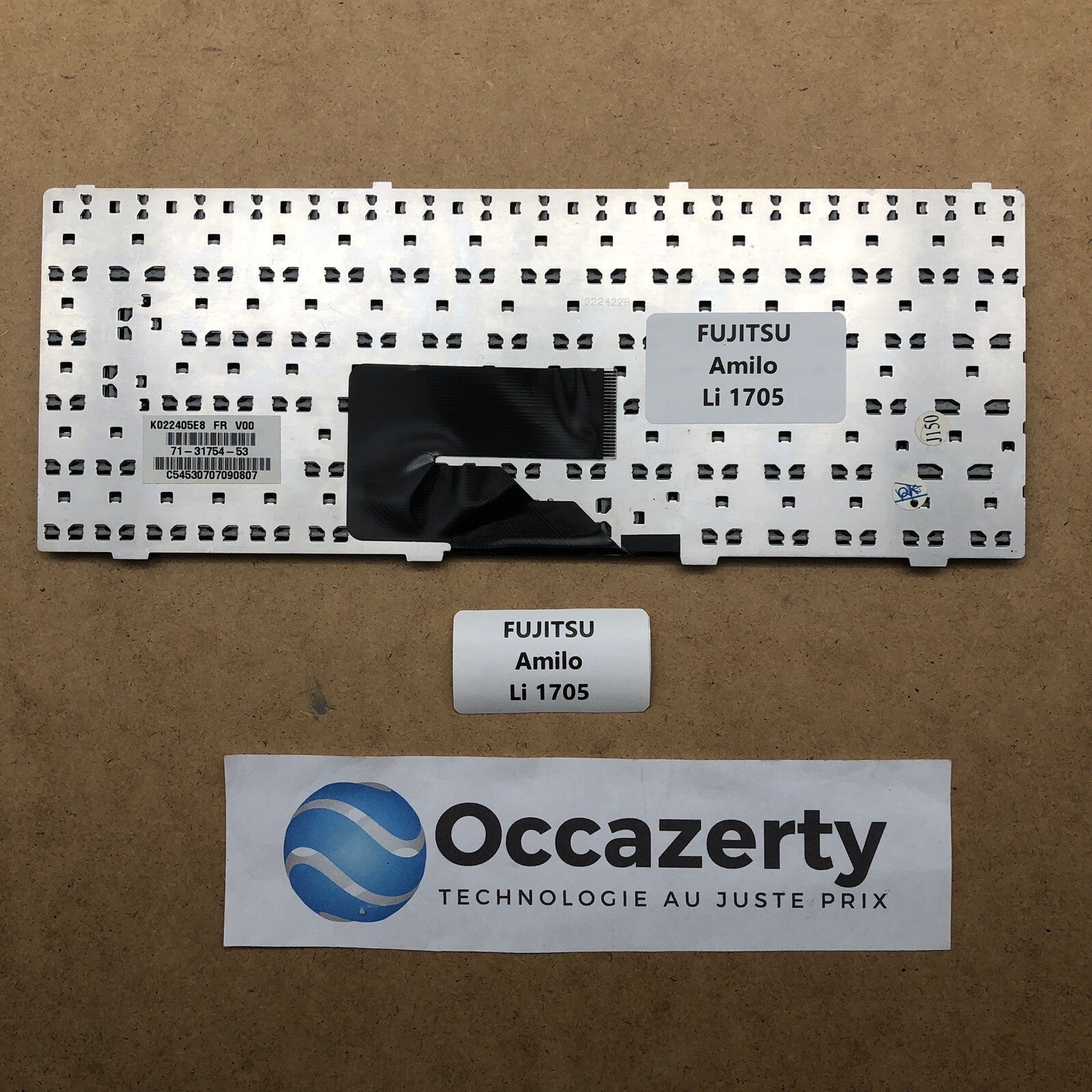 Clavier azerty - Fujitsu Amilo Li 1705