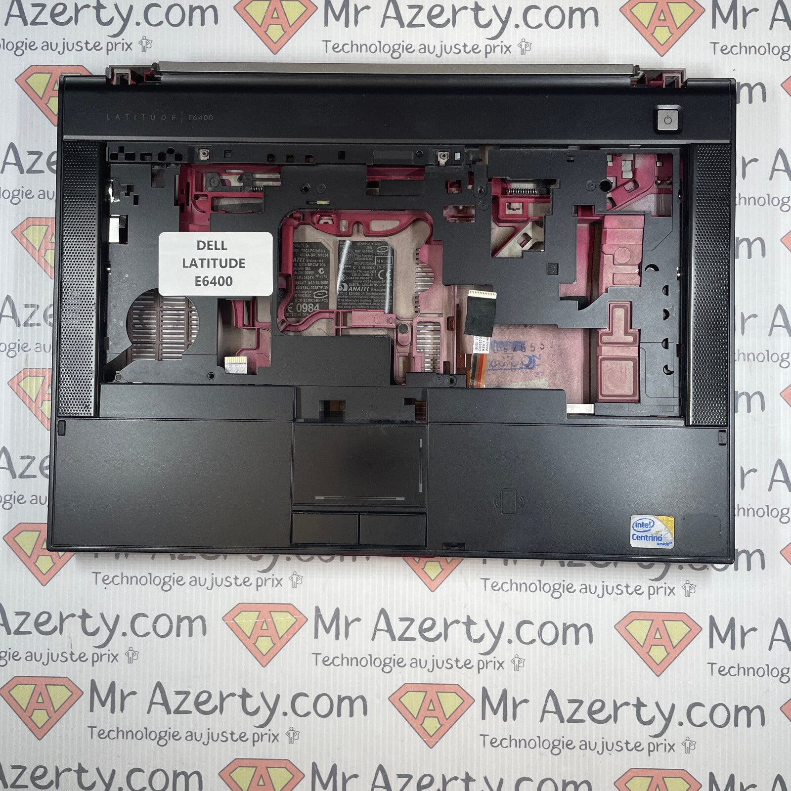 Plasturgie basse complète rouge  - DELL Latitude E6400