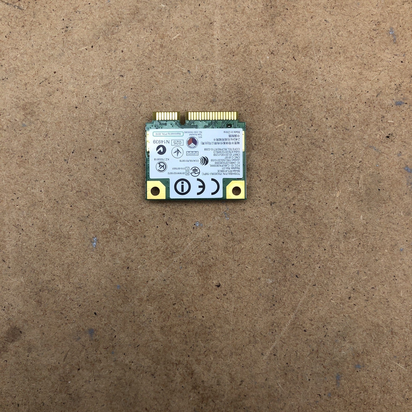 Carte wifi - Toshiba Satellite C850D-11C