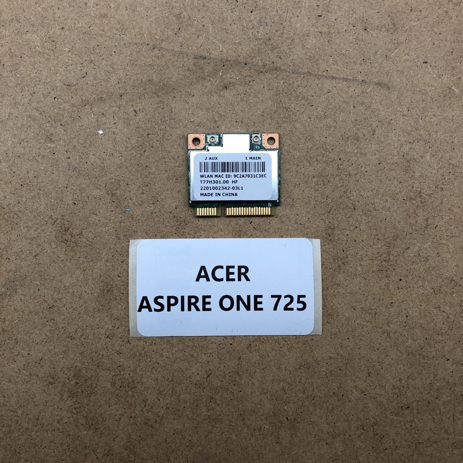 Carte wifi - Acer Aspire One 725