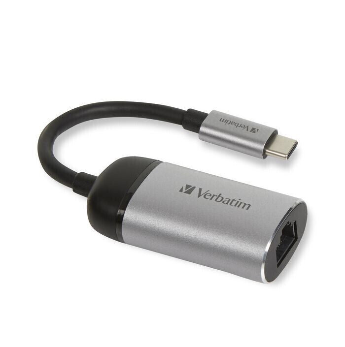 VERBATIM 49146 ADAPTATEUR USB-C / ETHERNET 10CM - NEUF