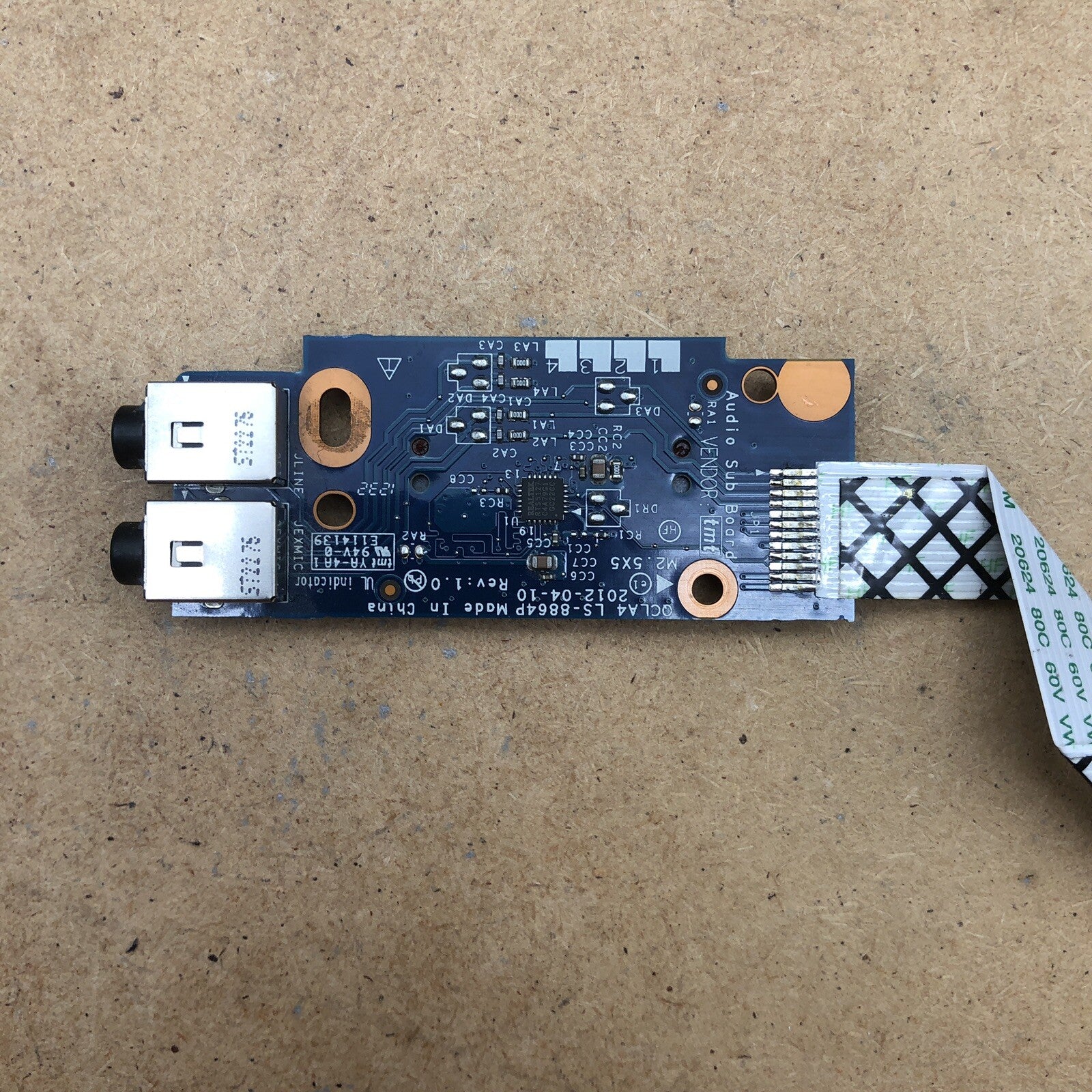 Connecteur Jack - Samsung Notebook NP350E7C-S0AFR