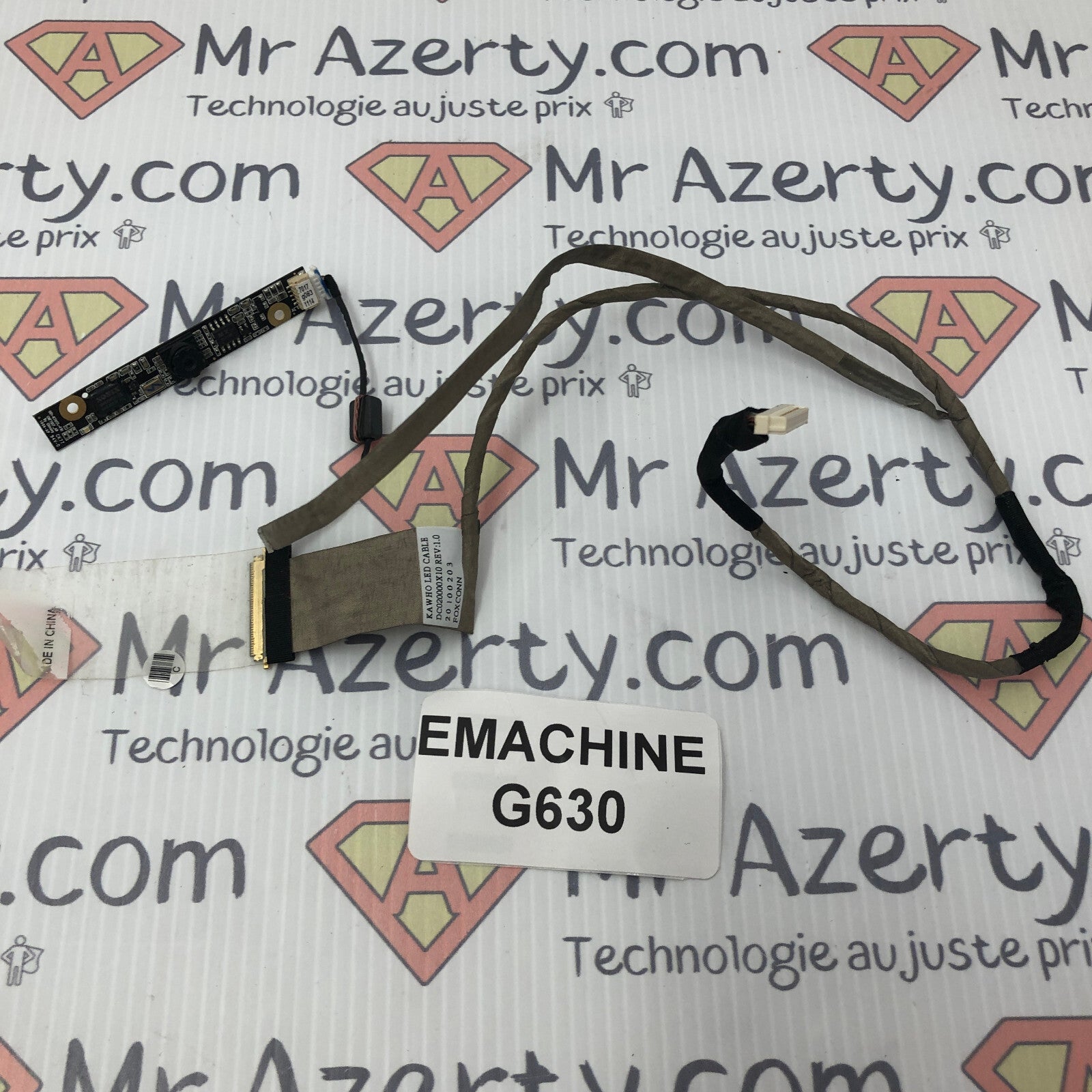 Nappe/Connecteur écran + webcam - eMachine G630