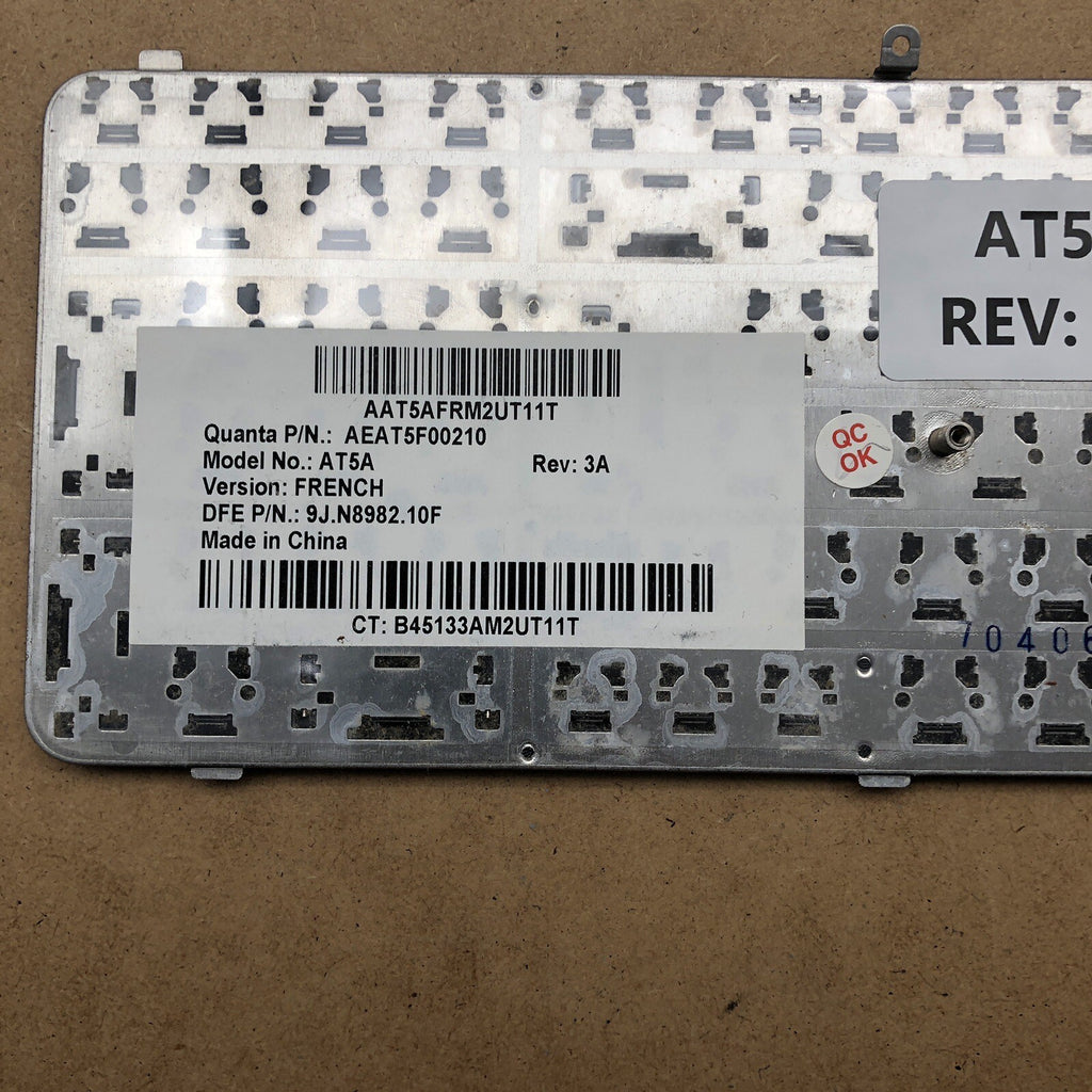 Clavier azerty - AT5A - Rev : 3A - HP