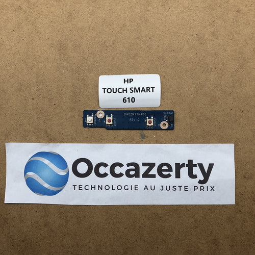 Bouton power + audio  - HP touch smart 610