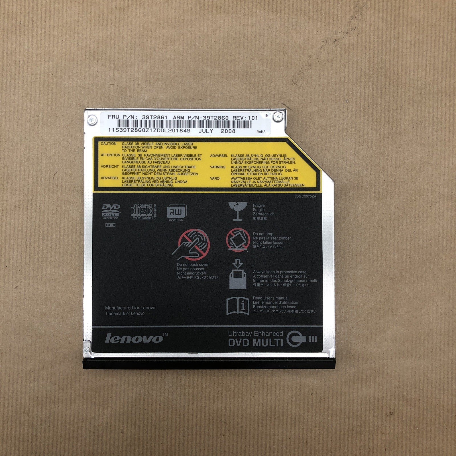 Lecteur - Lenovo Ideapad R61i