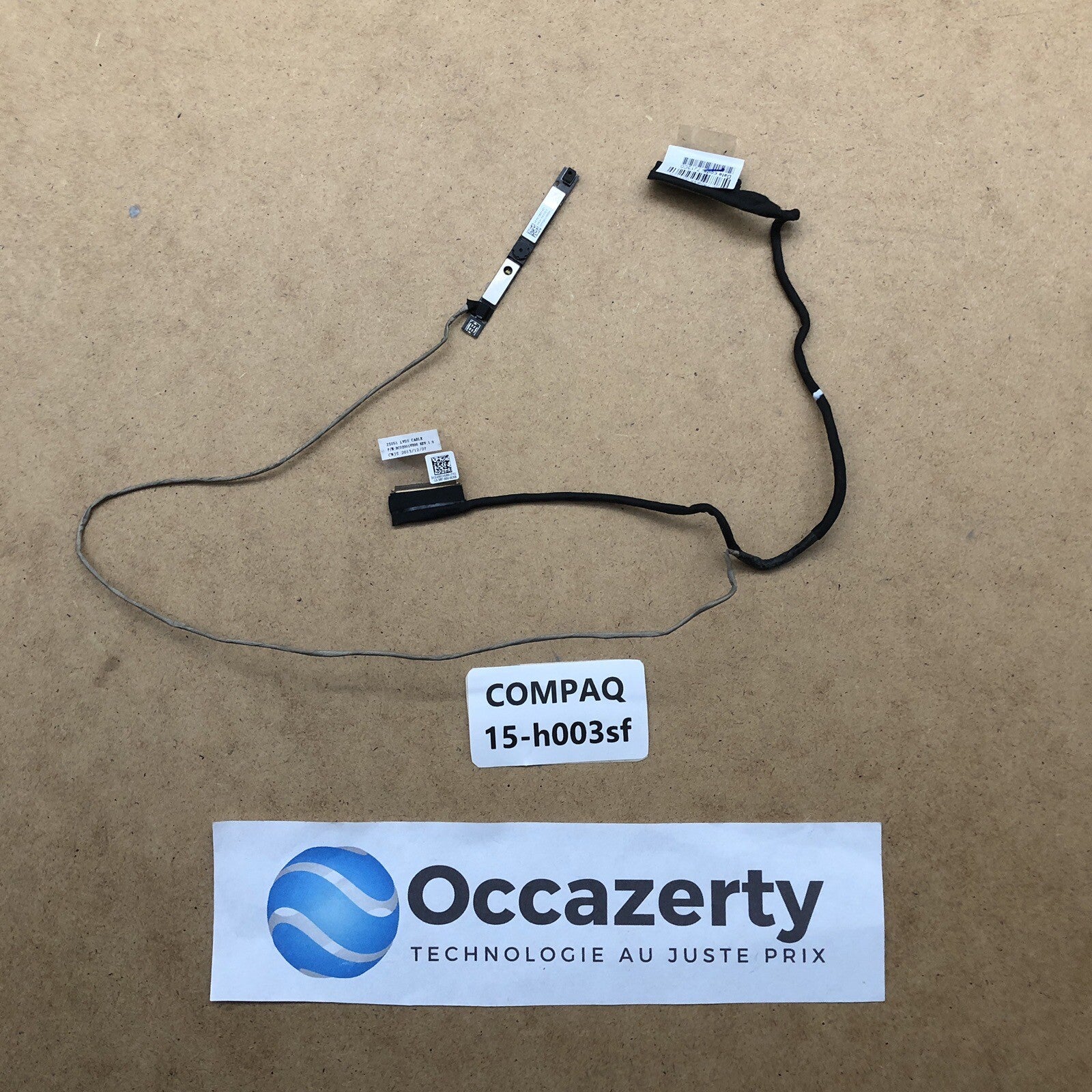Connecteur écran + webcam - HP COMPAQ 15-h003sf