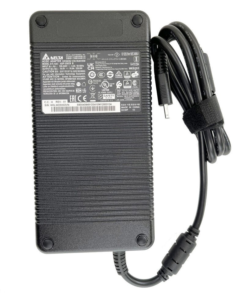 Chargeur Original Delta 19.5V 16.9A ADP-330CB B pour MSI Raider GE77HX