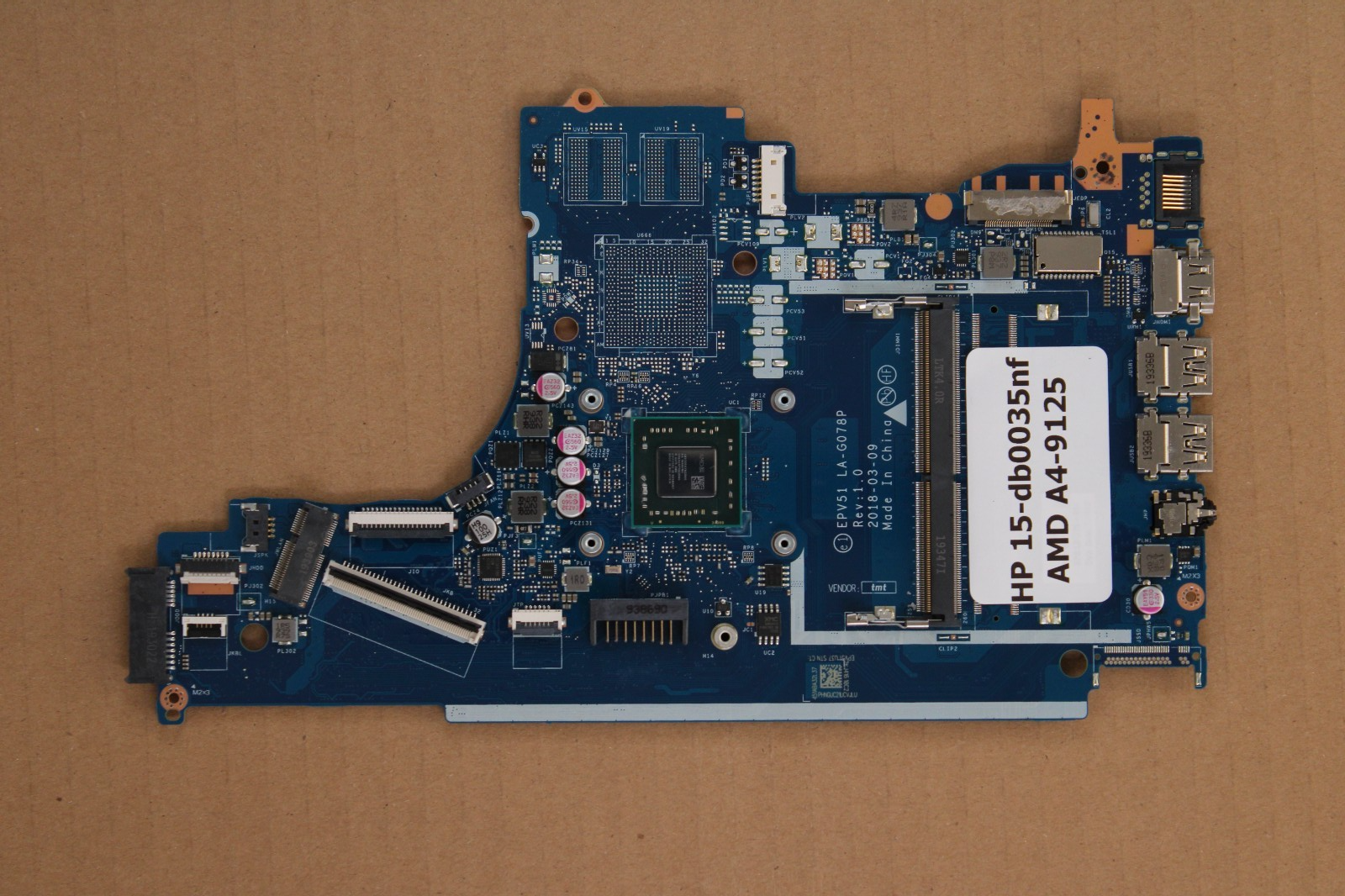 Carte mère - HP 15-db0035nf - AMD A4-9125
