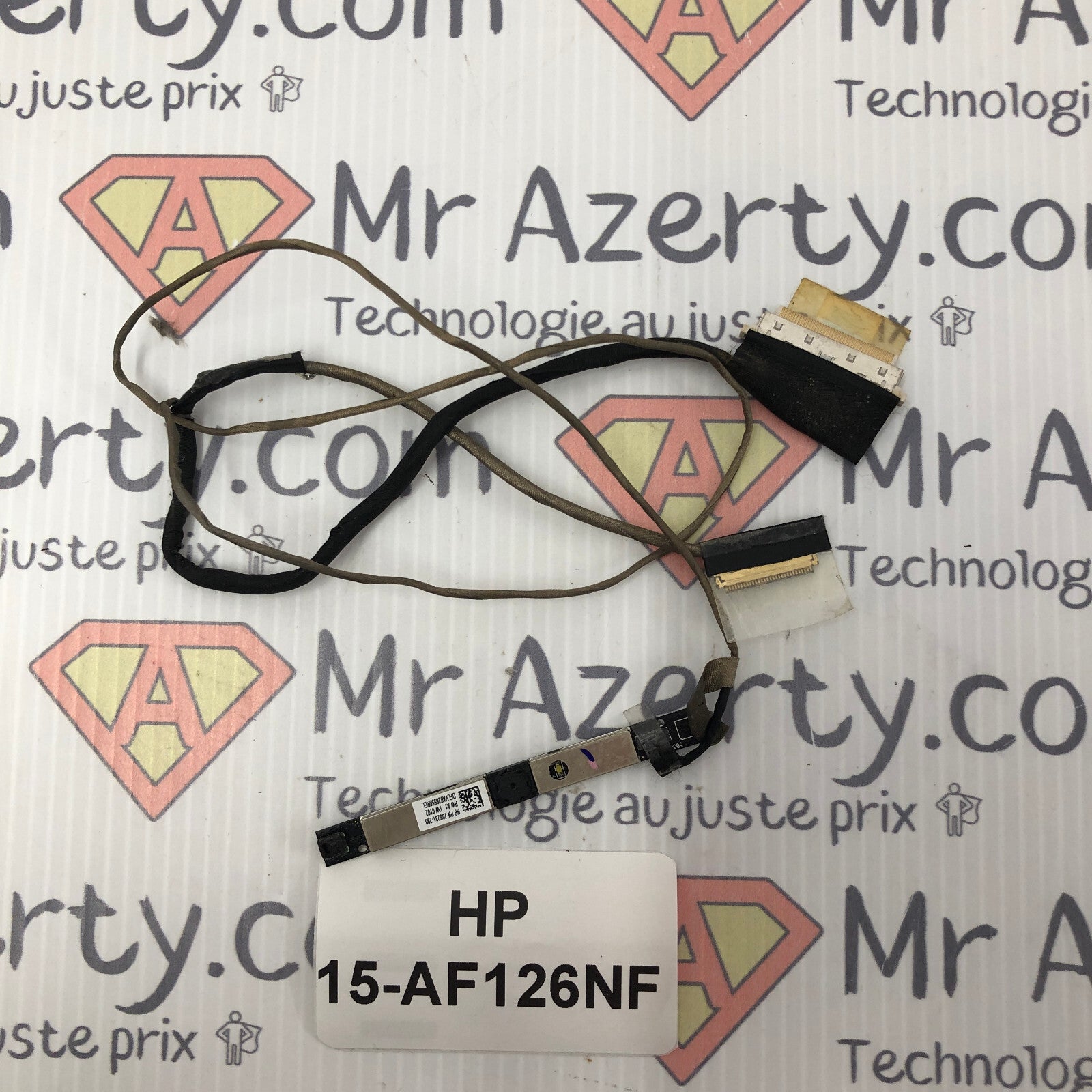 Nappe connecteur écran + webcam - HP 15-AF126NF