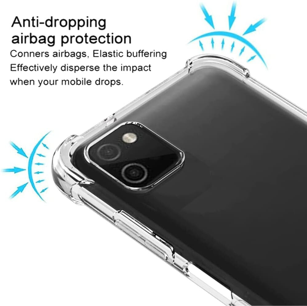 Coque tranparente antichocs pour Samsung Galaxy A03s  We