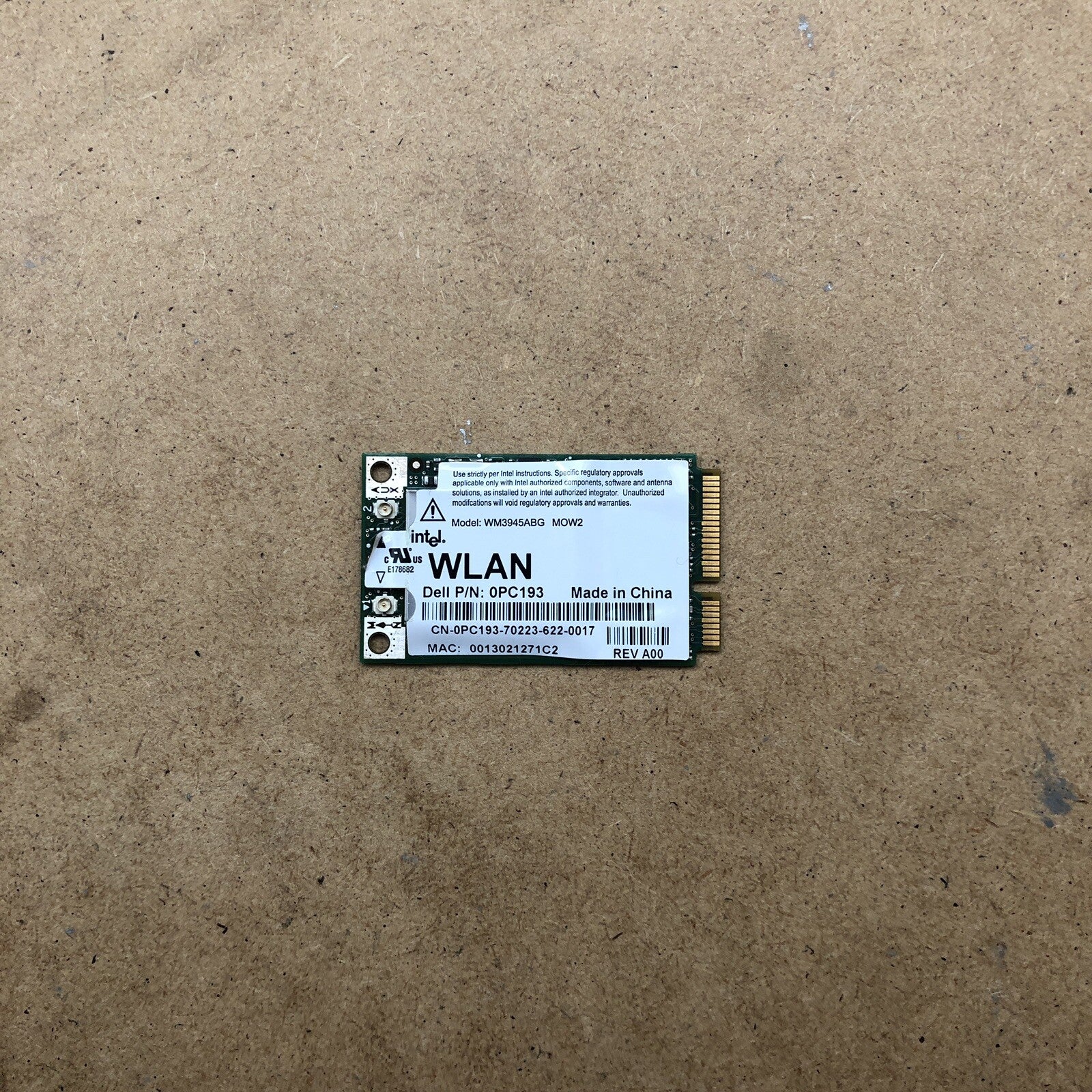Carte Wifi - Dell inspiron 9400 - PP05XB