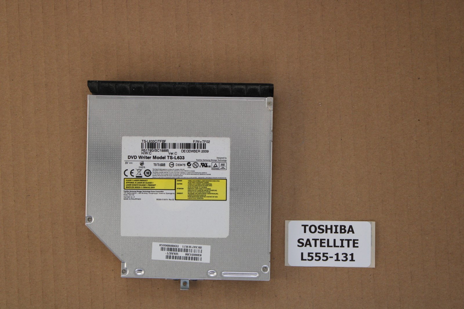 Lecteur/Graveur DVD - Toshiba Satellite L555-131