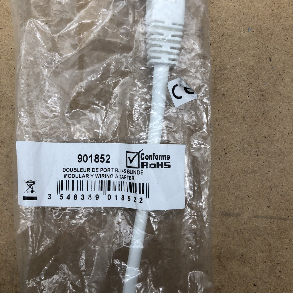 Lot de 4 Doubleur de port RJ45 - Produit Neuf