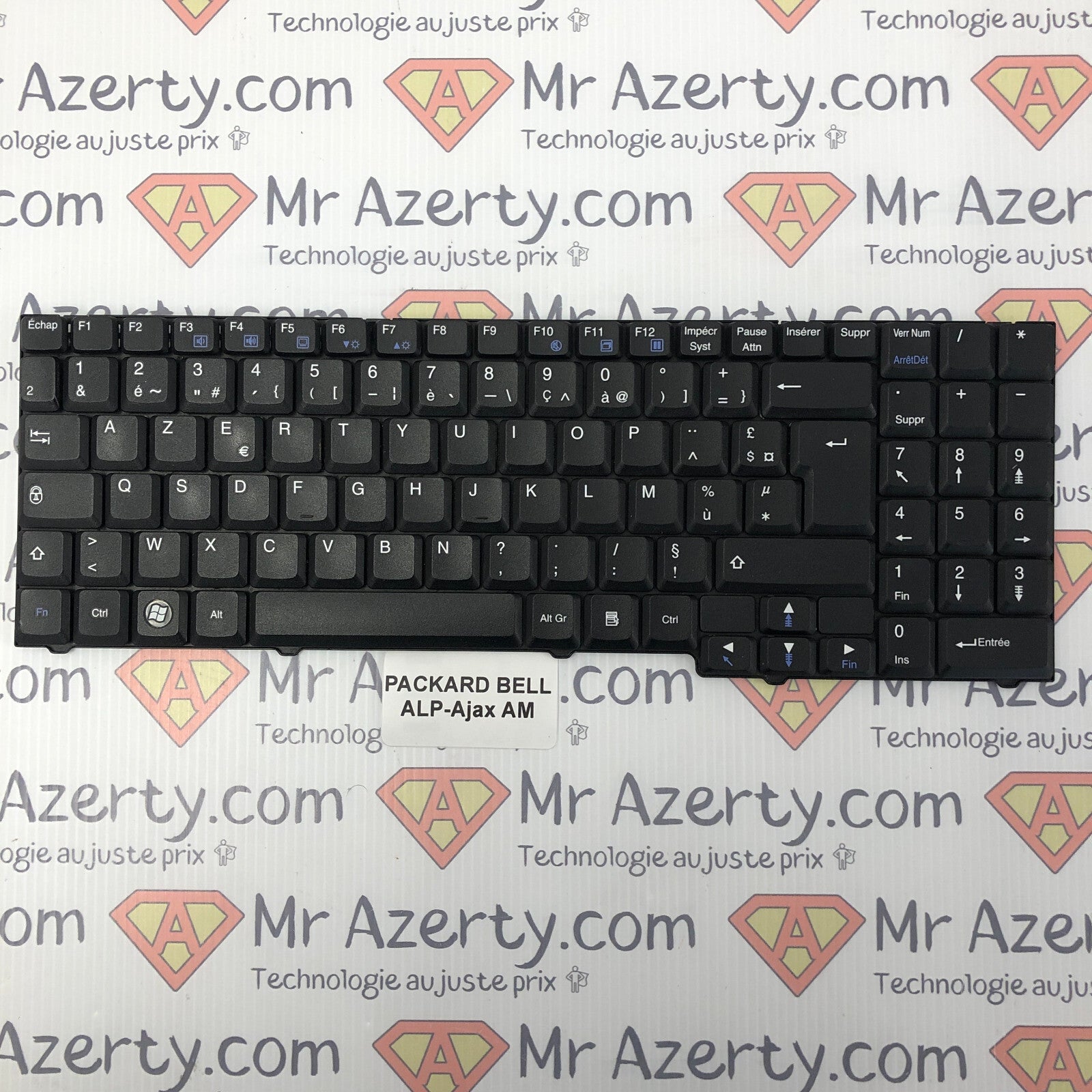 Clavier azerty - Packard Bell ALP-AJAX AM