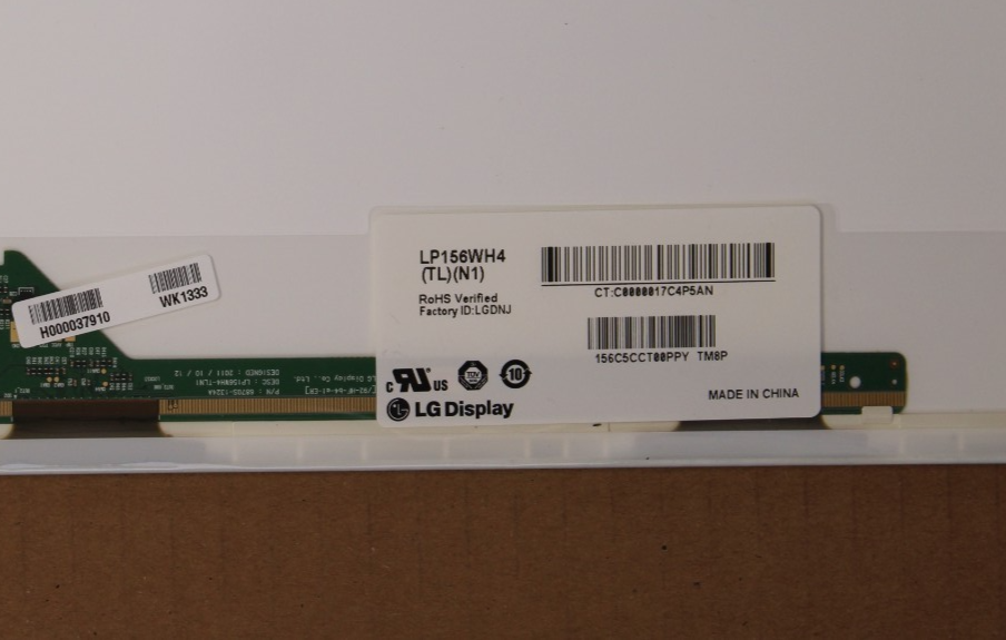 Dalle écran  type LP156WH4 (TL)(N1)