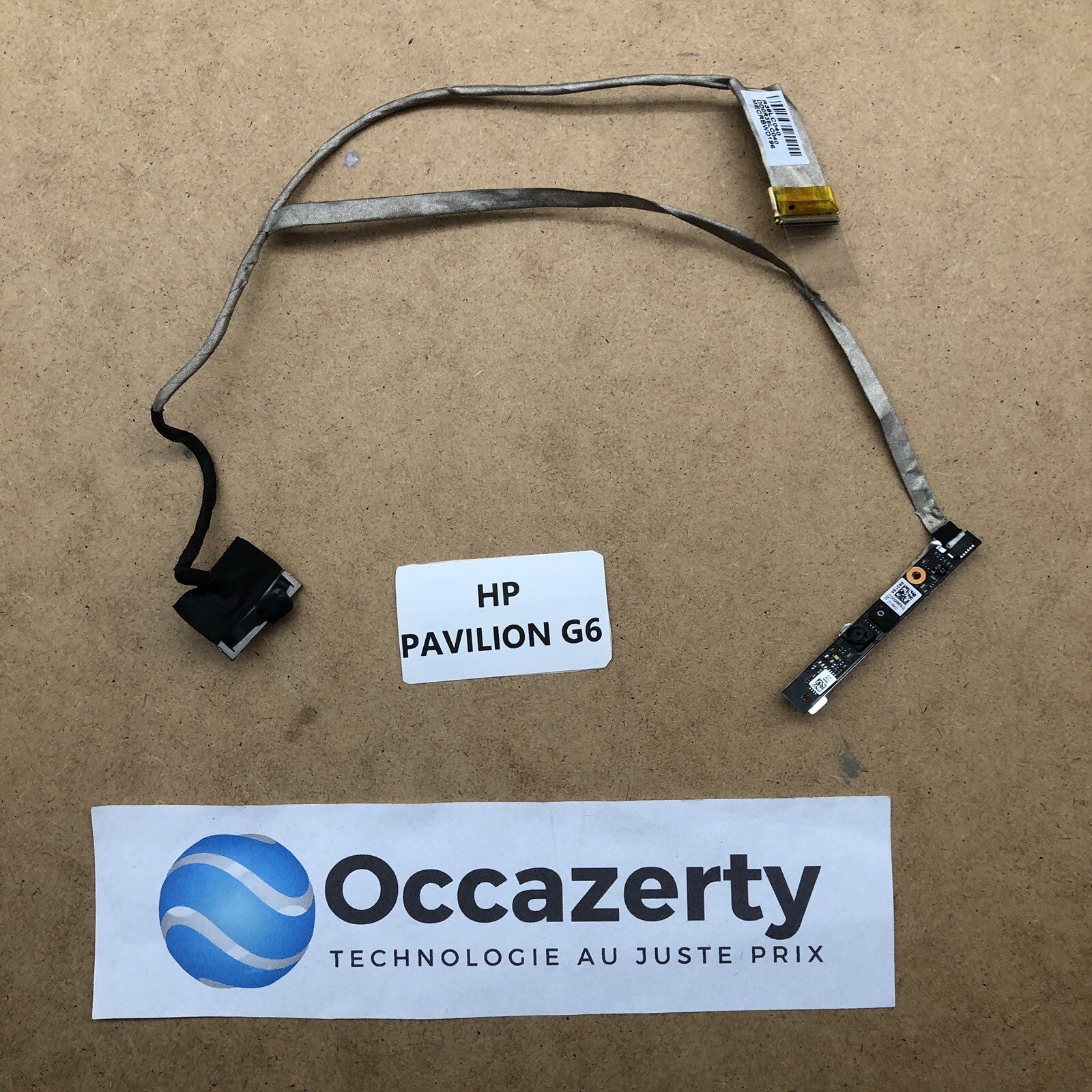 Connecteur écran + webcam - HP Pavilion G6