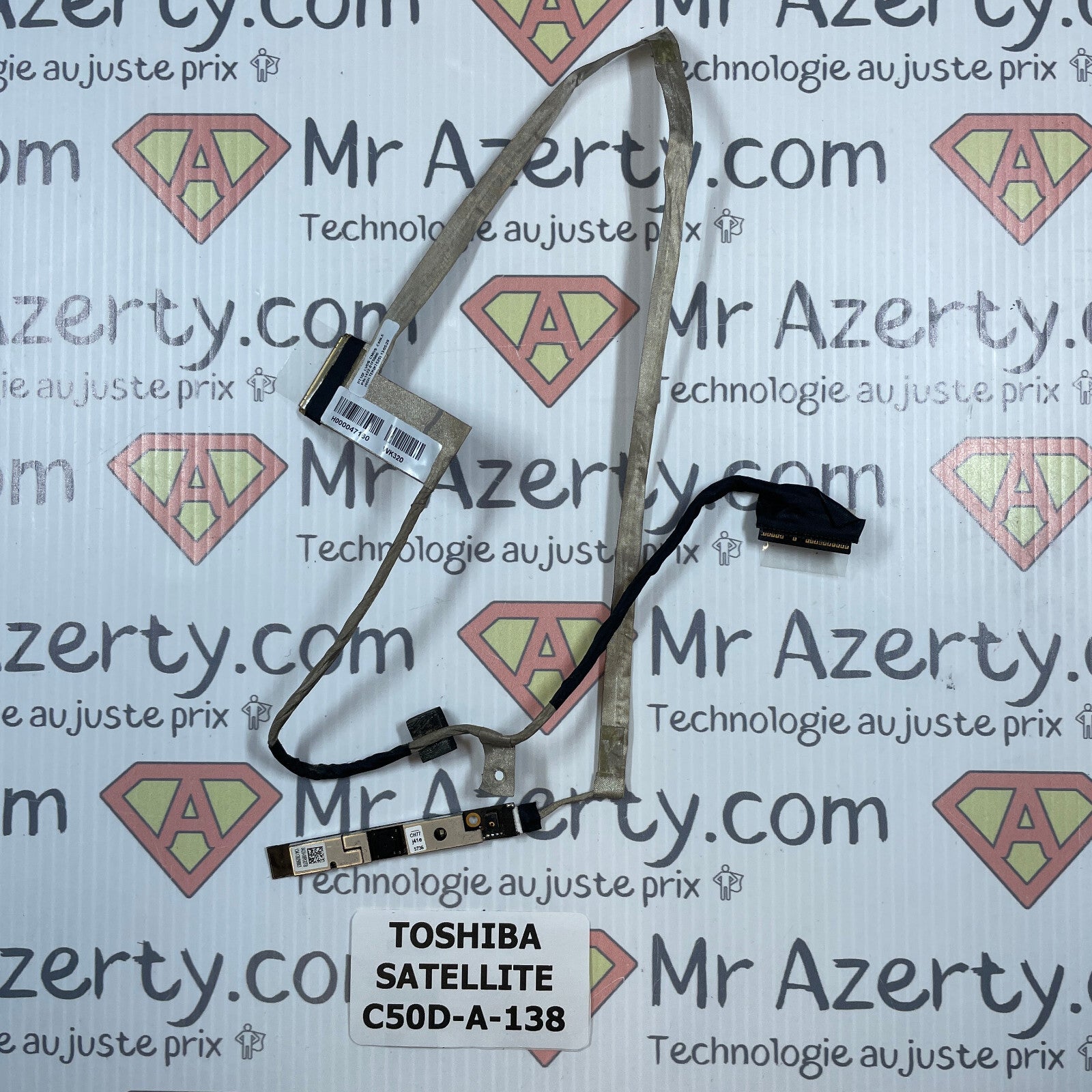 Nappe / connecteur écran + webcam - Toshiba Satellite C50D-A-138