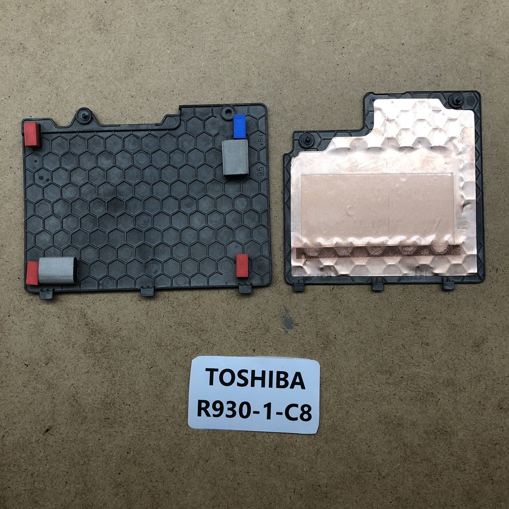 Plaques arrières cache disque dur et mémoire - Toshiba PORTEGE R930-1 C8
