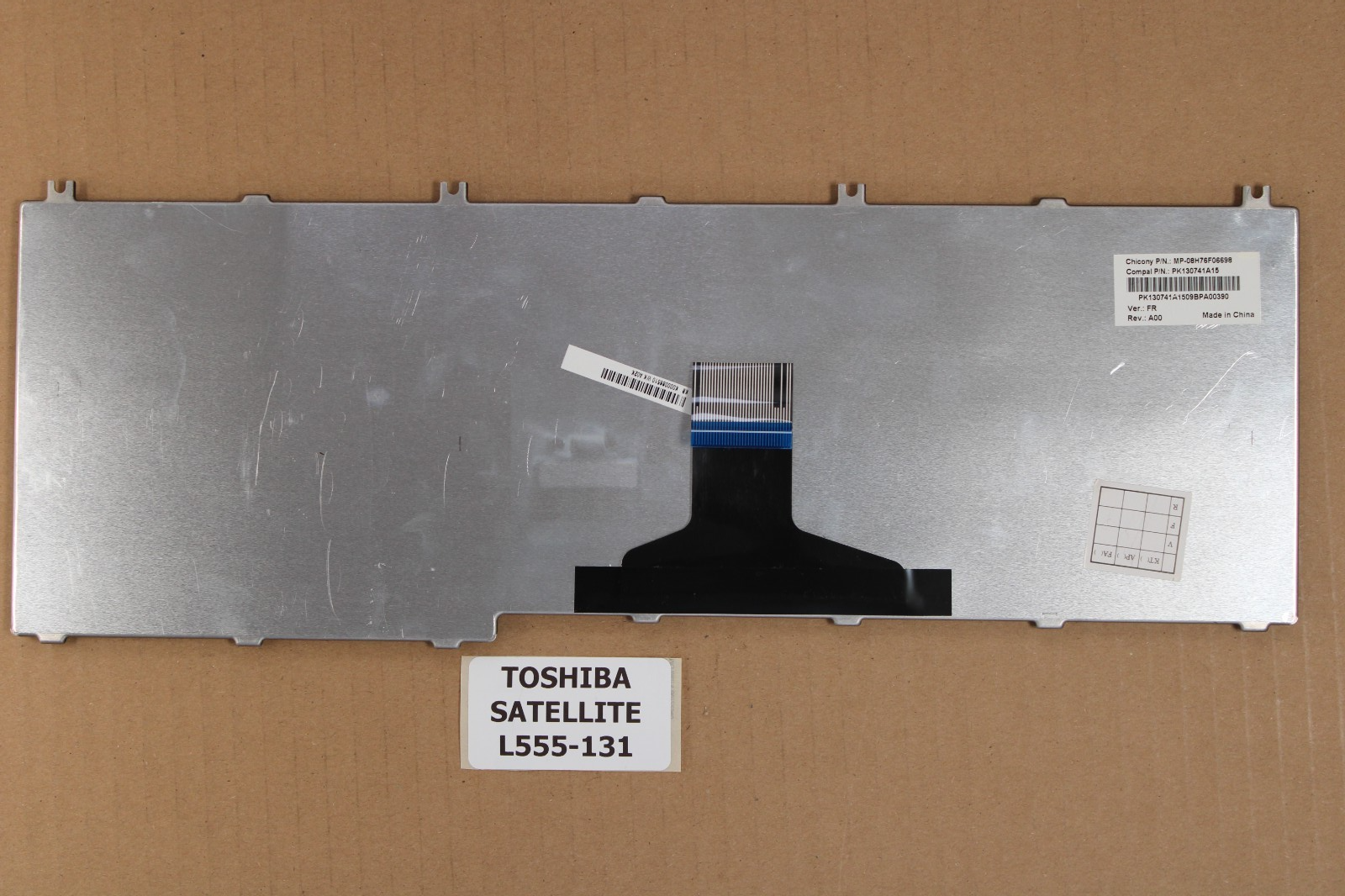 Clavier azerty  - Toshiba Satellite L555-131
