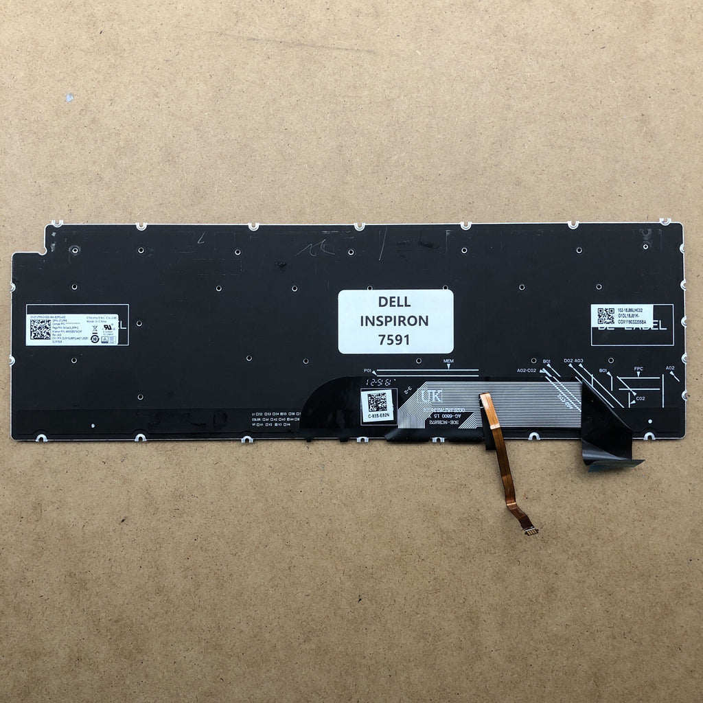 Clavier azerty - Dell inspiron 7591