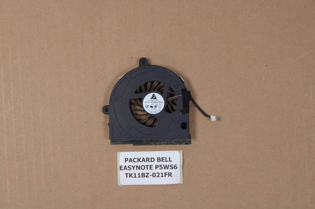Ventilateur  - Packard Bell Easynote P5WS6 TK11BZ-021FR