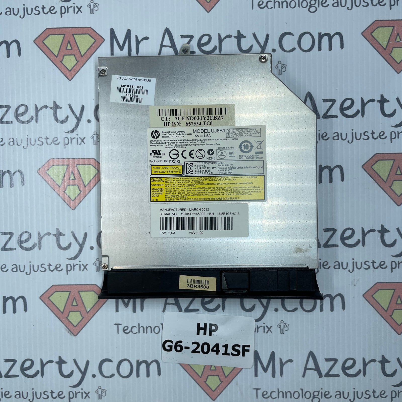 Lecteur/Graveur DVD - HP G6-2041SF