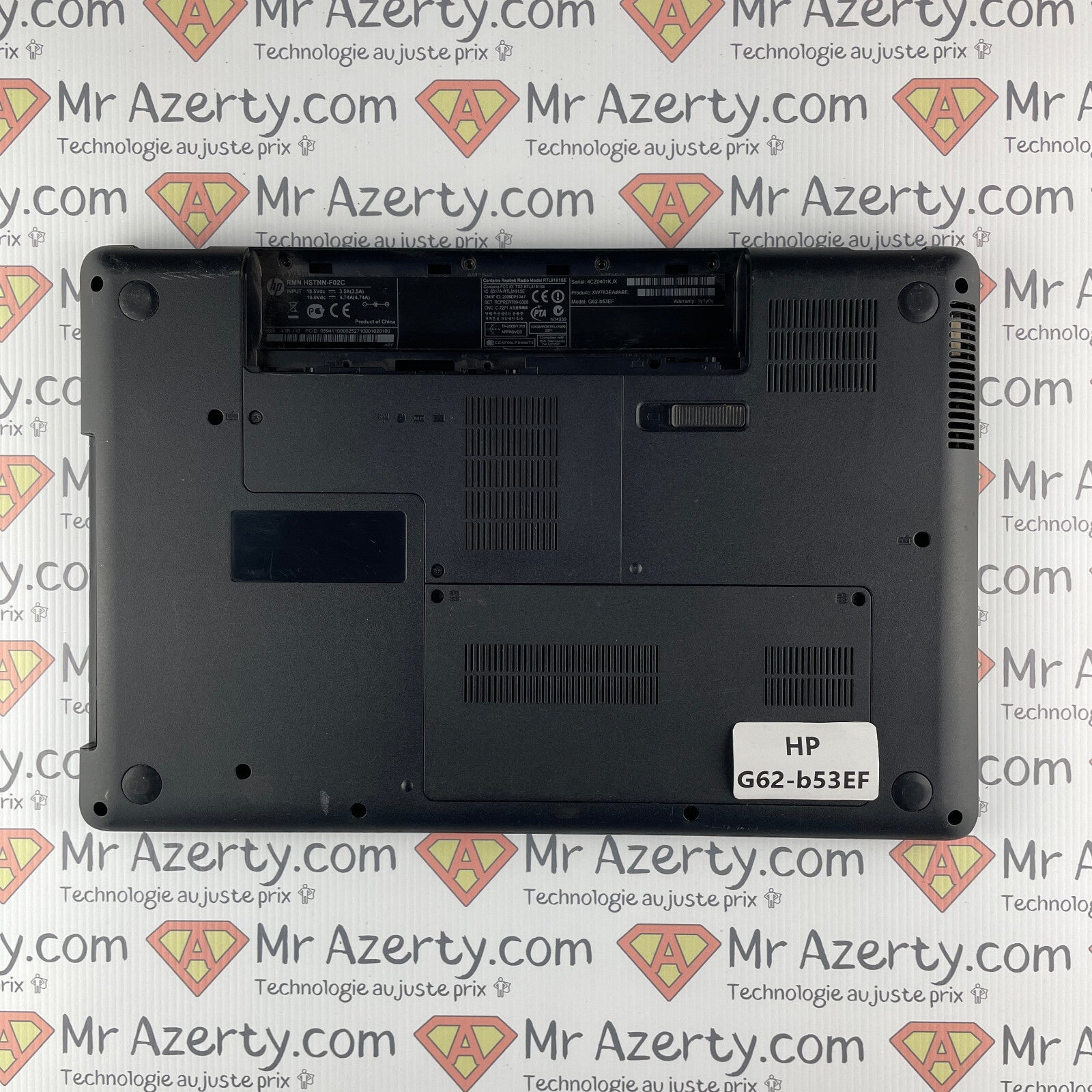 Plasturgie basse - HP G62-b53EF