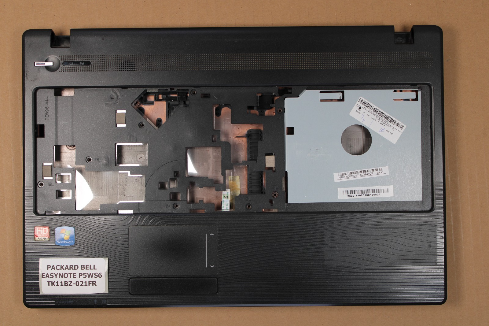 Plasturgie  - Packard Bell Easynote P5WS6 TK11BZ-021FR