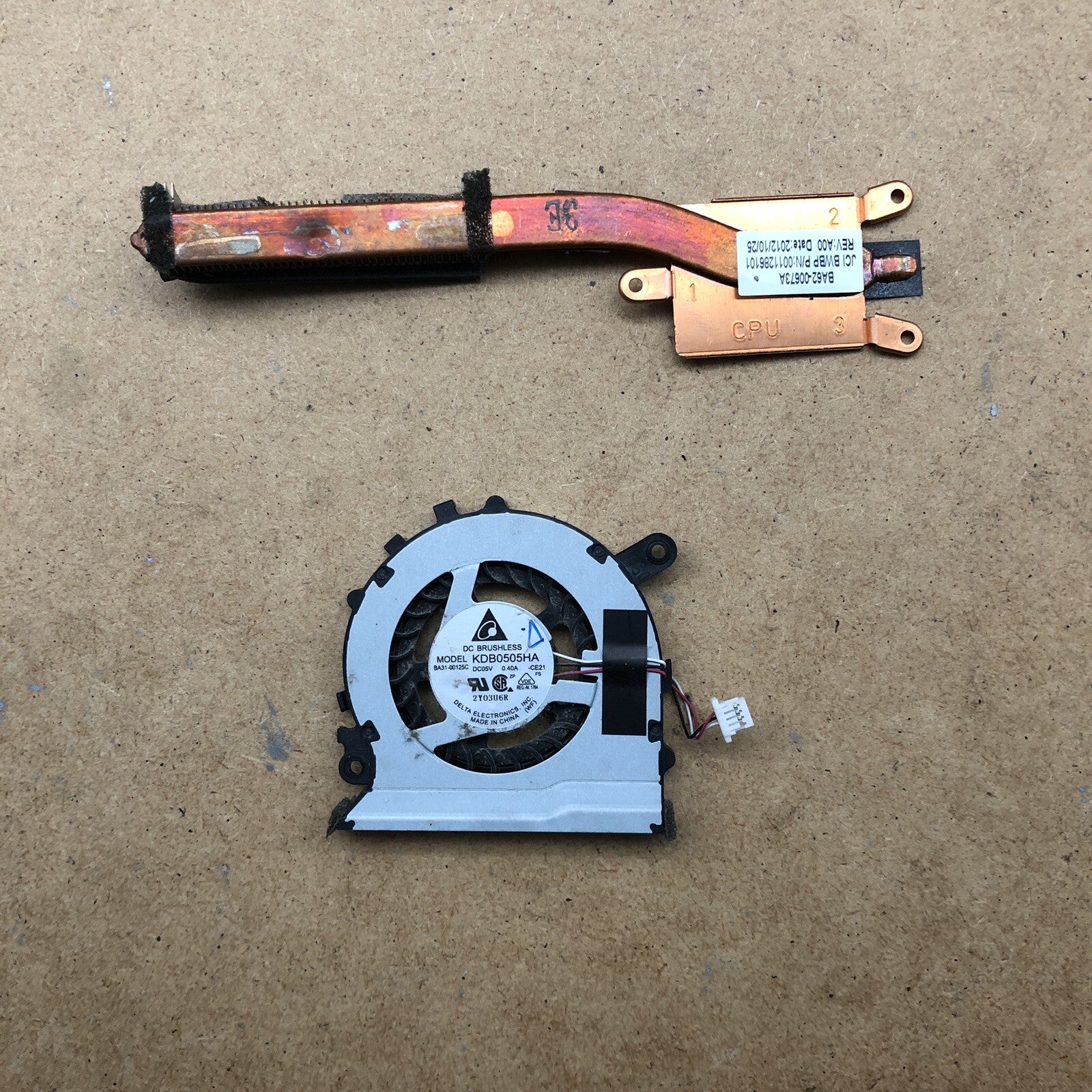 Ventilateur avec dissipateur - Samsung Notebook Série 5 ultra 532U
