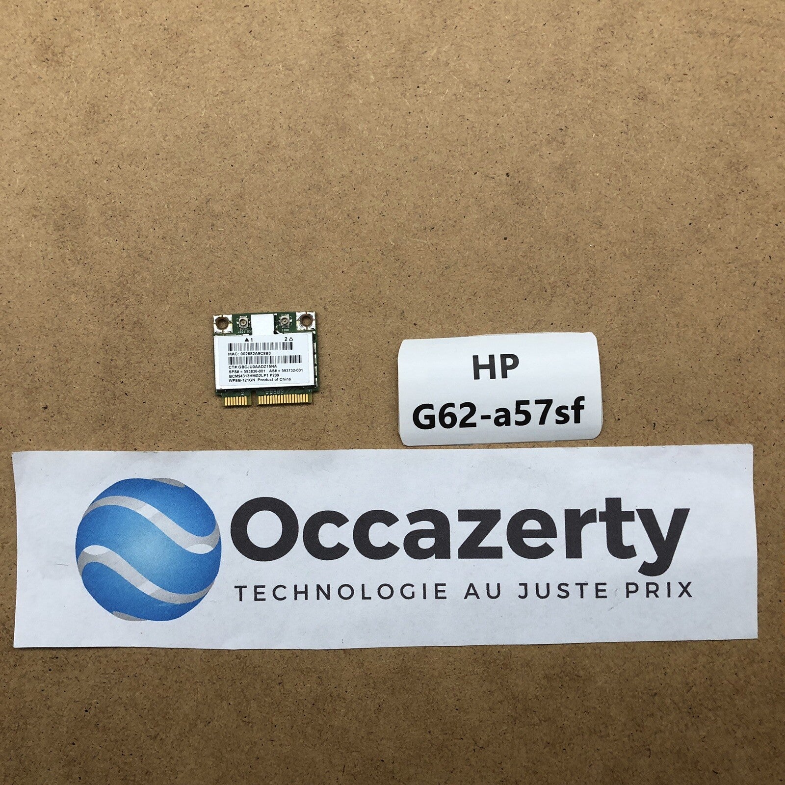 Carte Wifi - HP G62-a57sf