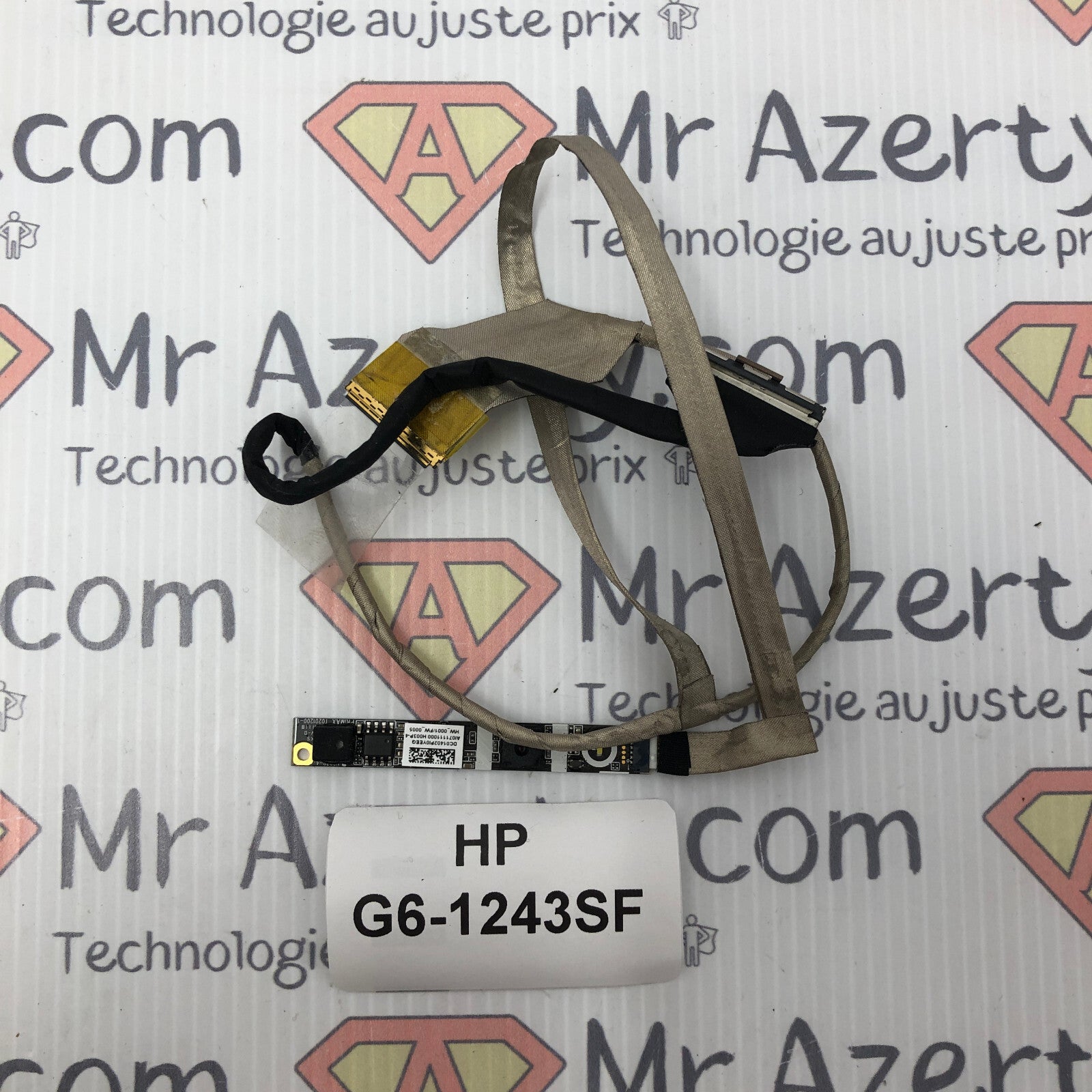 Nappe / connecteur écran + webcam - HP G6-1243SF