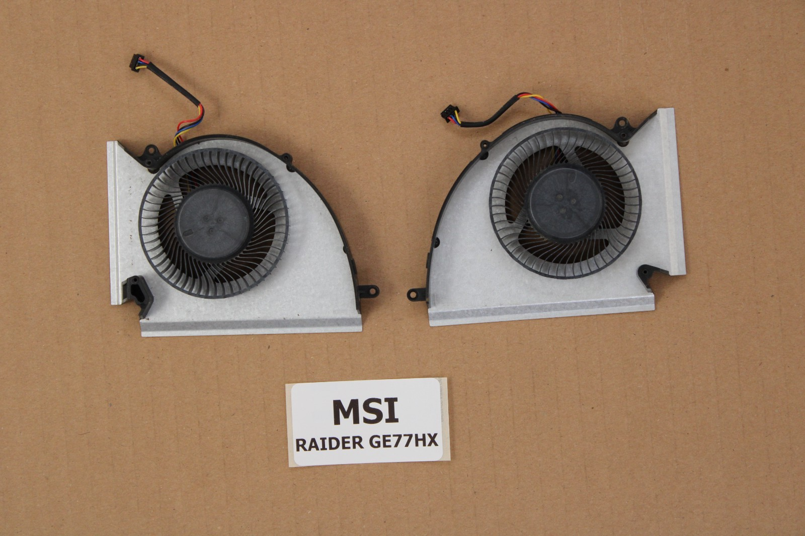 Ventilateurs - MSI RAIDER GE77HX