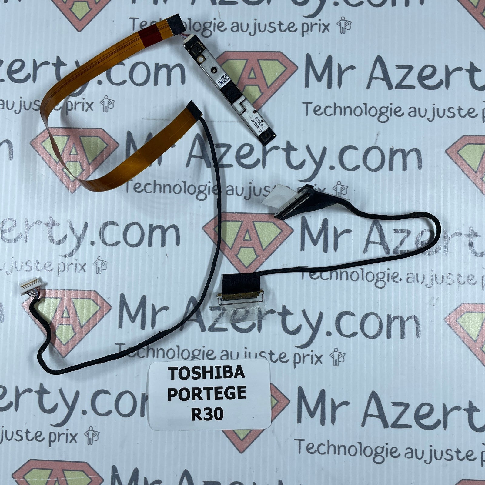 Nappe/connecteur écran + webcam - Toshiba Portège R30
