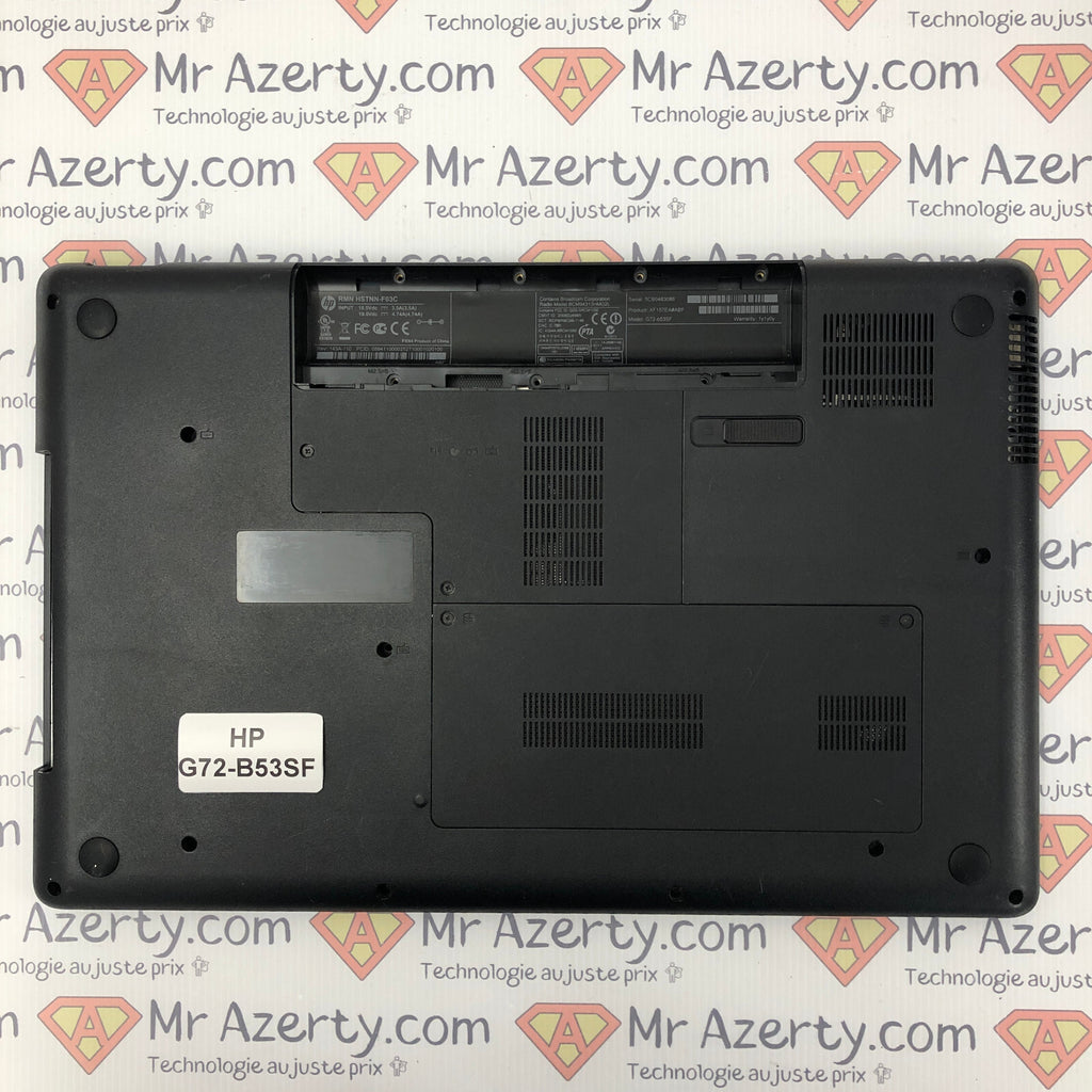 Plasturgie Basse complète - HP G72-B53SF