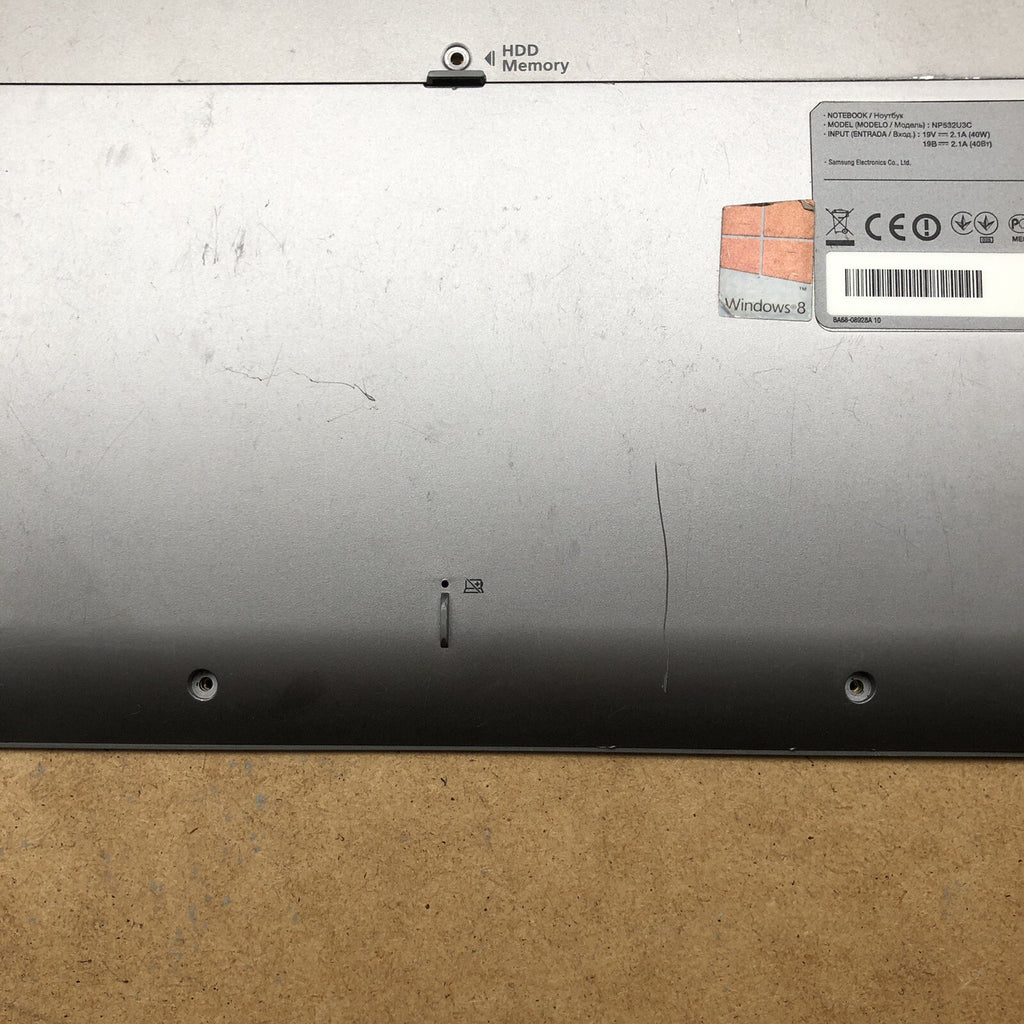 Plasturgie Basse complète + clavier azerty - Samsung Notebook Série 5 ultra 532U
