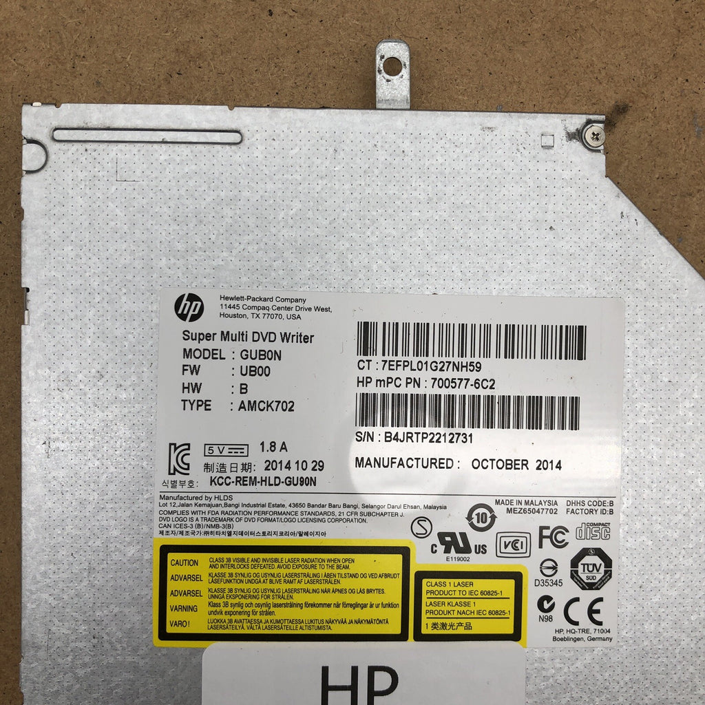 Lecteur/graveur DVD -  HP 15-p169nf