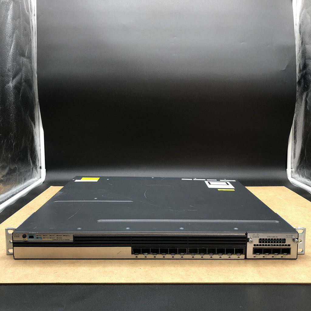 Switch Cisco - Catalyst 3750-X Series avec module C3KX-NM-1G