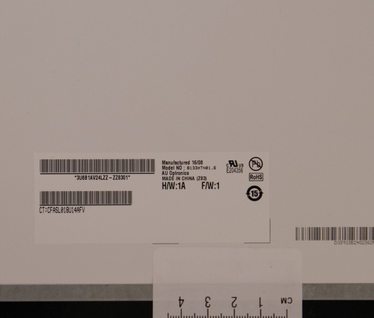 Dalle écran  type B133XTN01.6