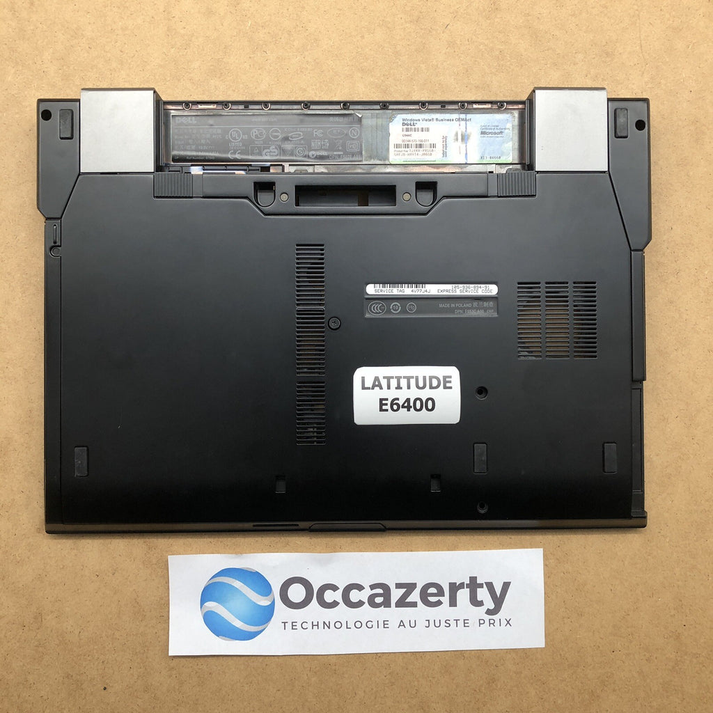 Plasturgie basse complète noire  - DELL Latitude E6400