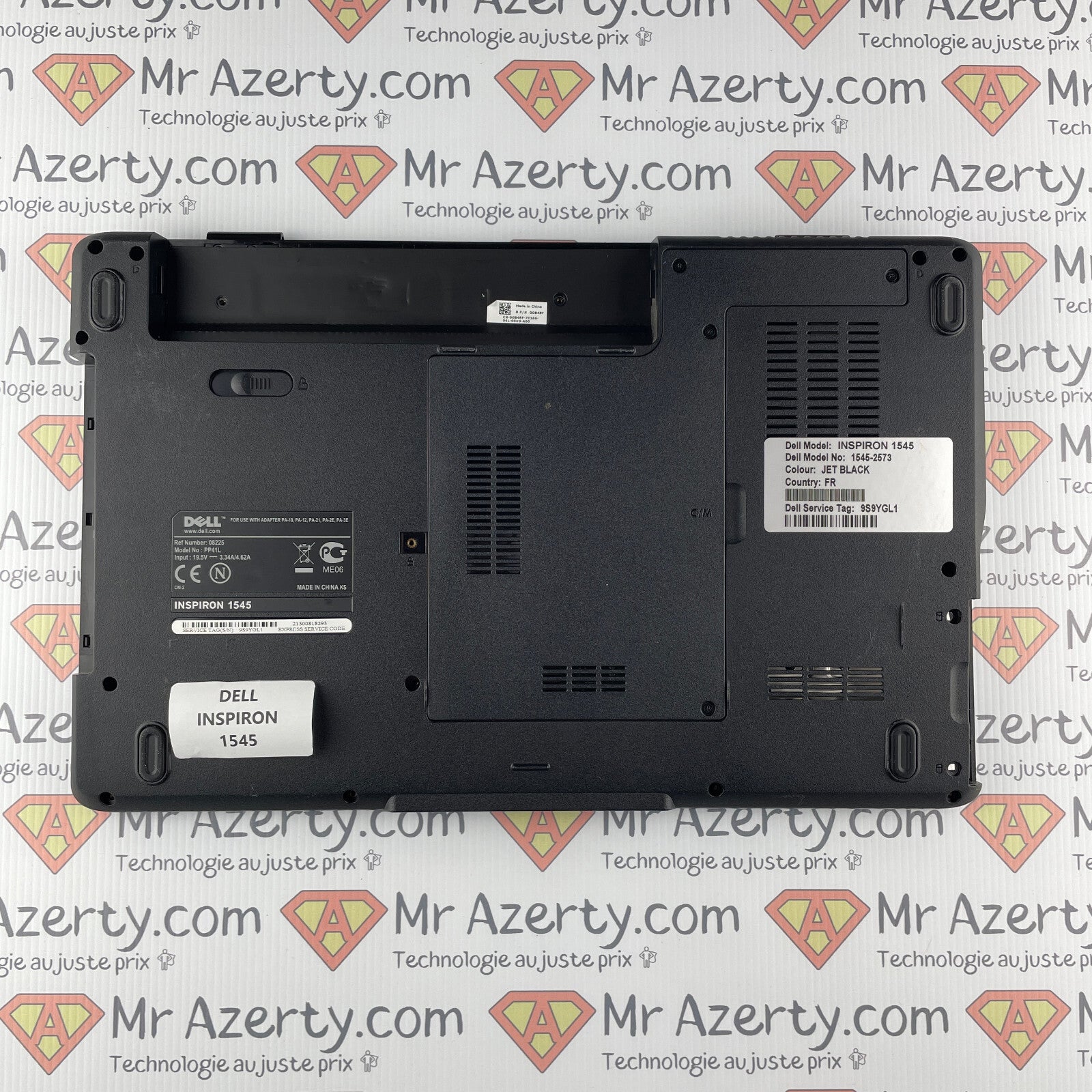 Plasturgie basse complète - Dell inspiron 1545
