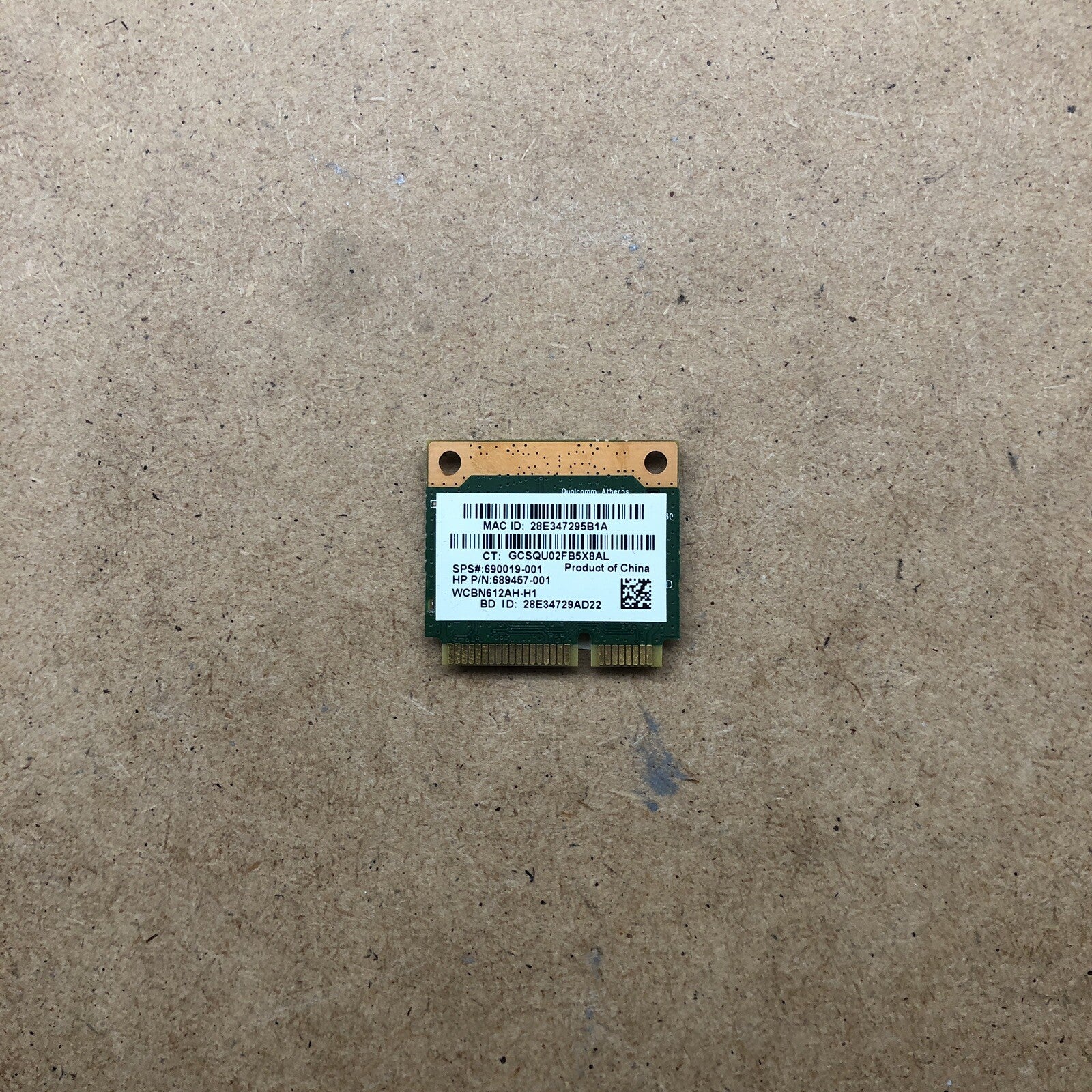 Carte wifi - HP Probook 470 G1