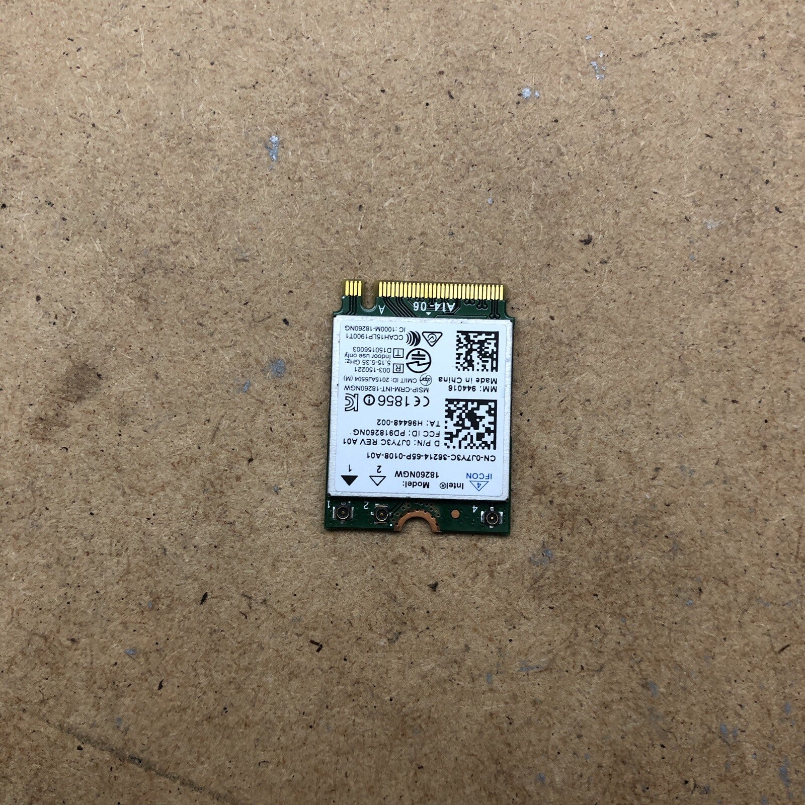 Carte wifi  - DELL Latitude E7470