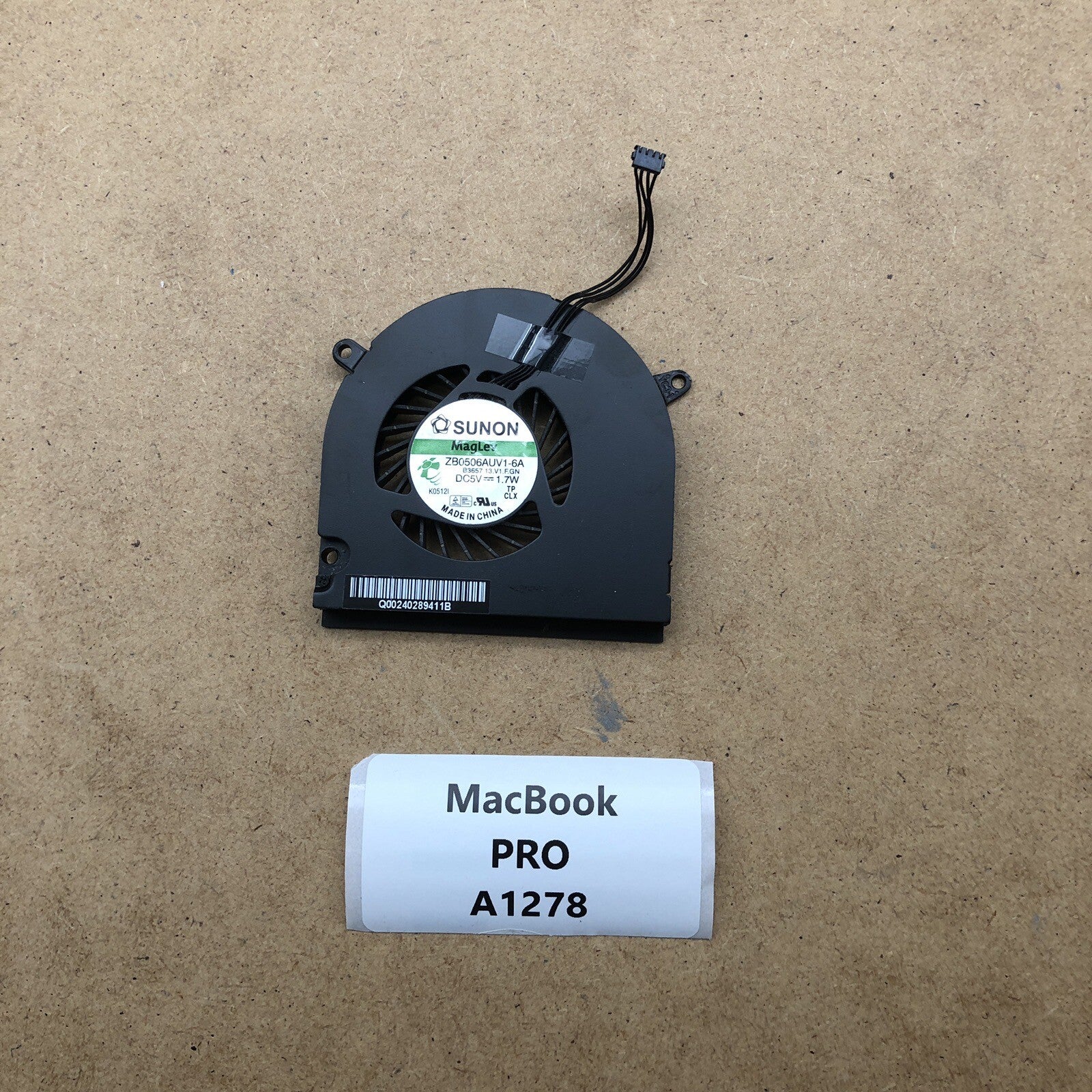 Ventilateur - Macbook Pro A1278