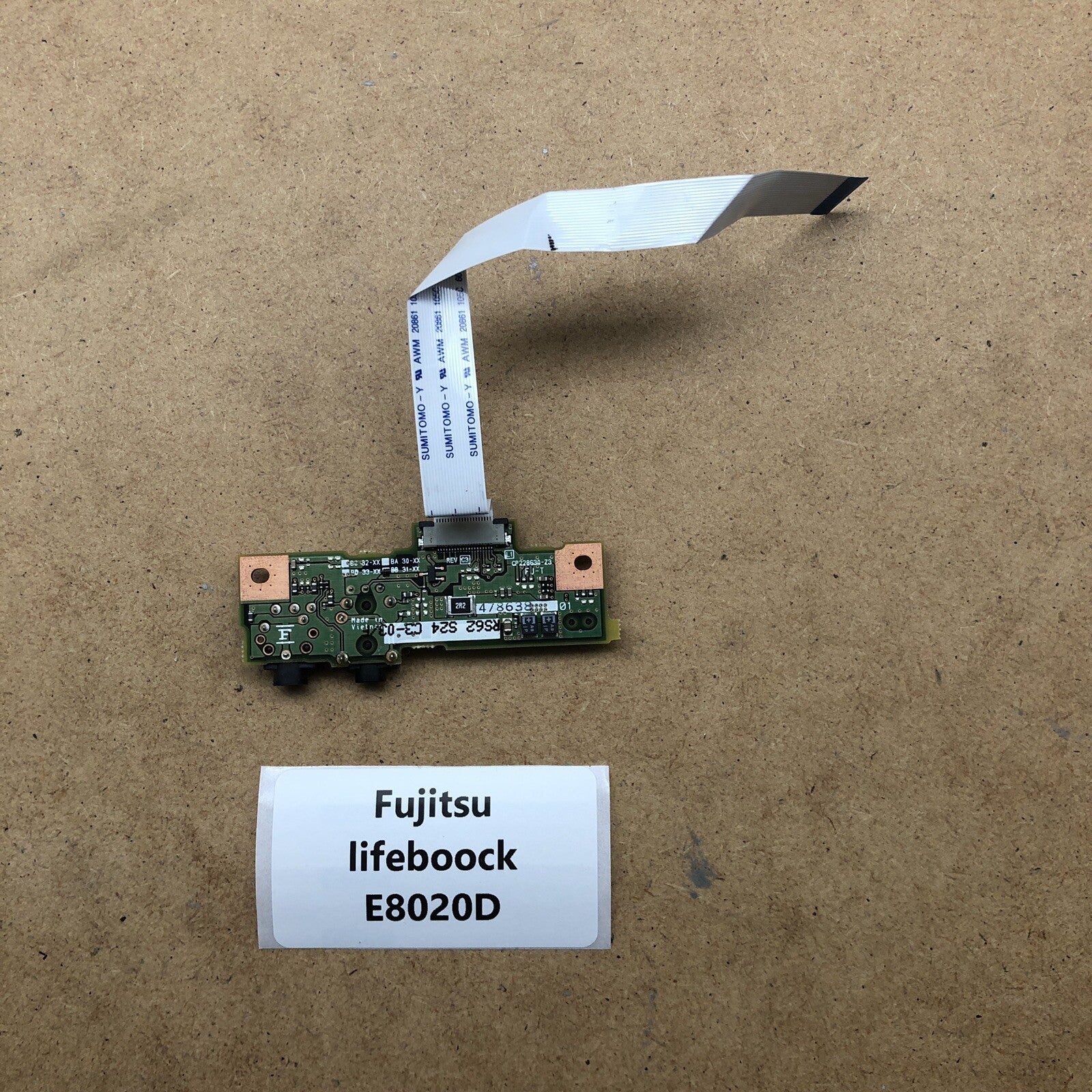 Carte Jack - Fujitsu Lifebook E8020D