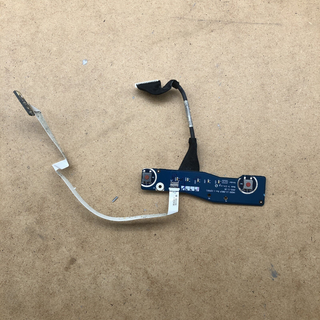 Ensemble boutons multimédia et power - Dell inspiron 9400 - PP05XB