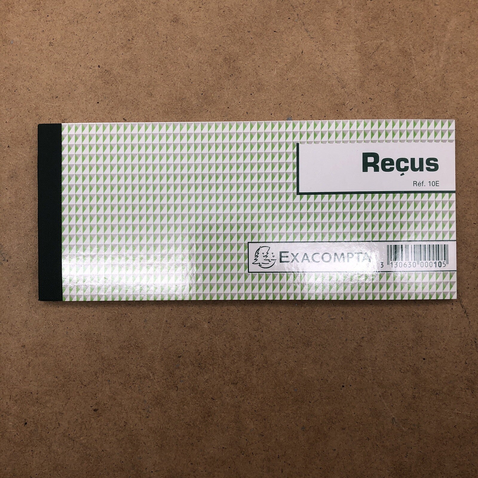 Lot de 4 Carnets de reçus - Exacompta Réf 10E