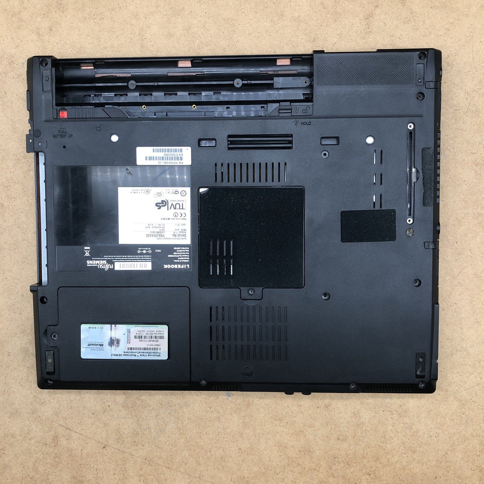 Plasturgie - Fujitsu Lifebook E8310